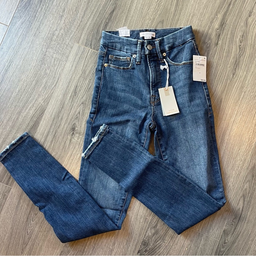 BNWT Good American Skinny Jeans
